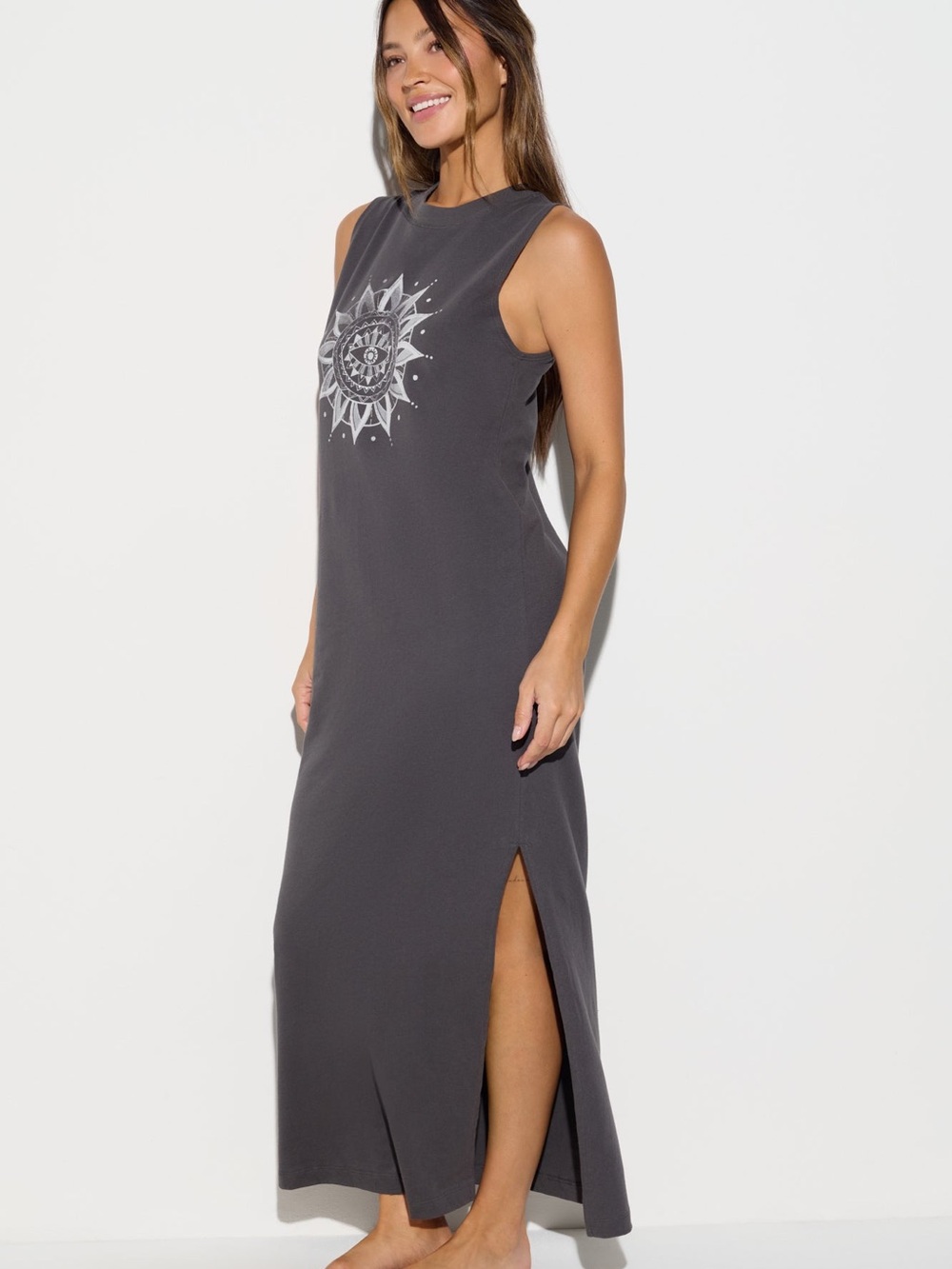 Spiritual gangster Halo maxi dress.  Size large. NWT.